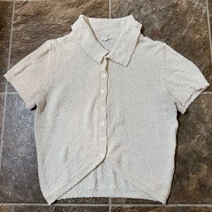 Garage Knit Cropped Top Medium